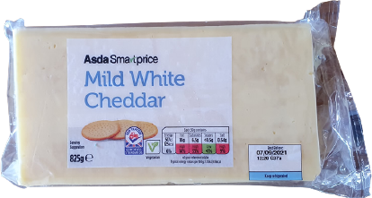 ASDA Smart Price Mild White Cheddar