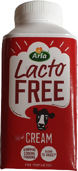 Lactose Free Cream