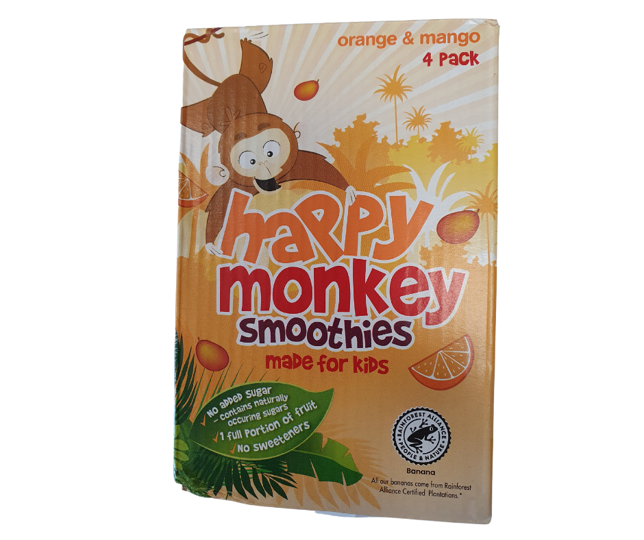 Happy Monkey Orange & Mango Smoothie