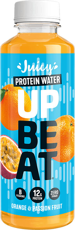 Upbeat Juicy Orange & Passion Fruit Protein Water
