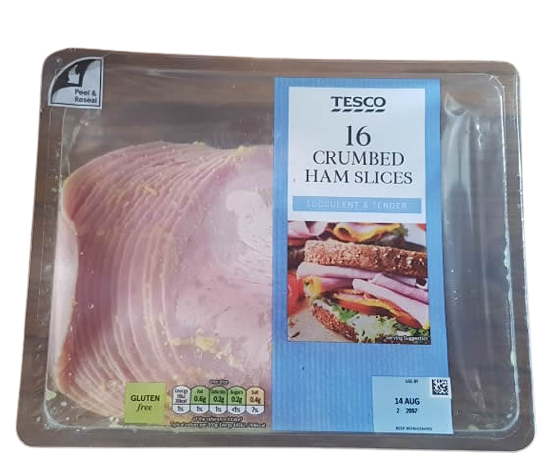 Crumbed Ham 16 Slices