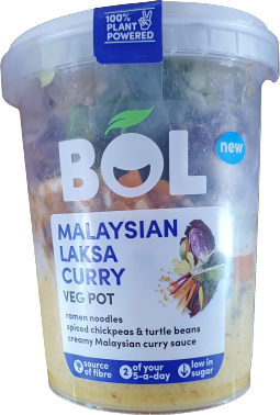 Bol Malaysian Laksa Curry Vegetable Pot 345G