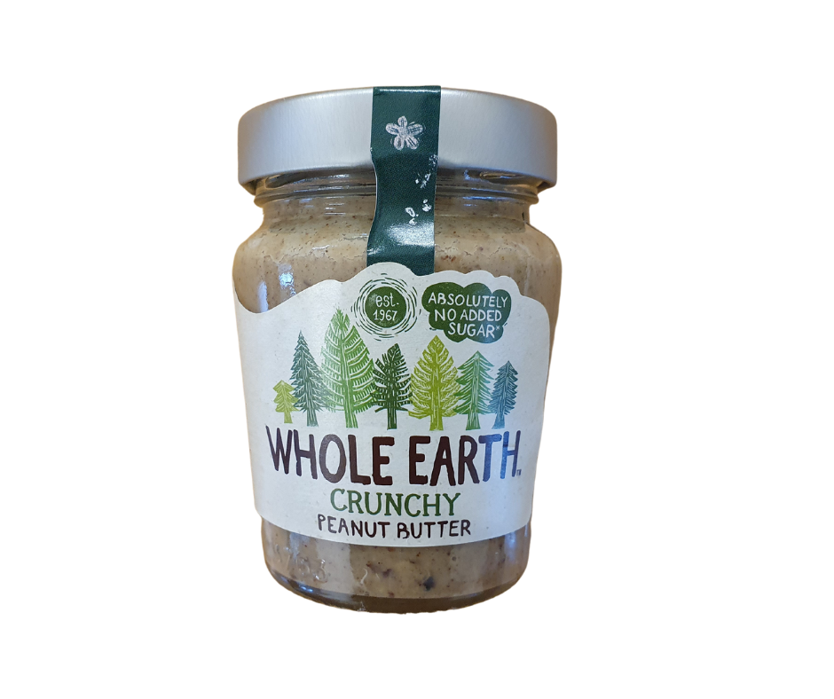 Whole earth crunchy peanut butter 227g (BB 15 Dec - Extended)