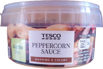 Tesco Peppercorn Sauce 180G