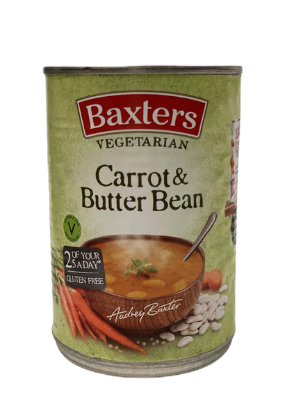 Carrot & Butter Bean Soup - Baxters