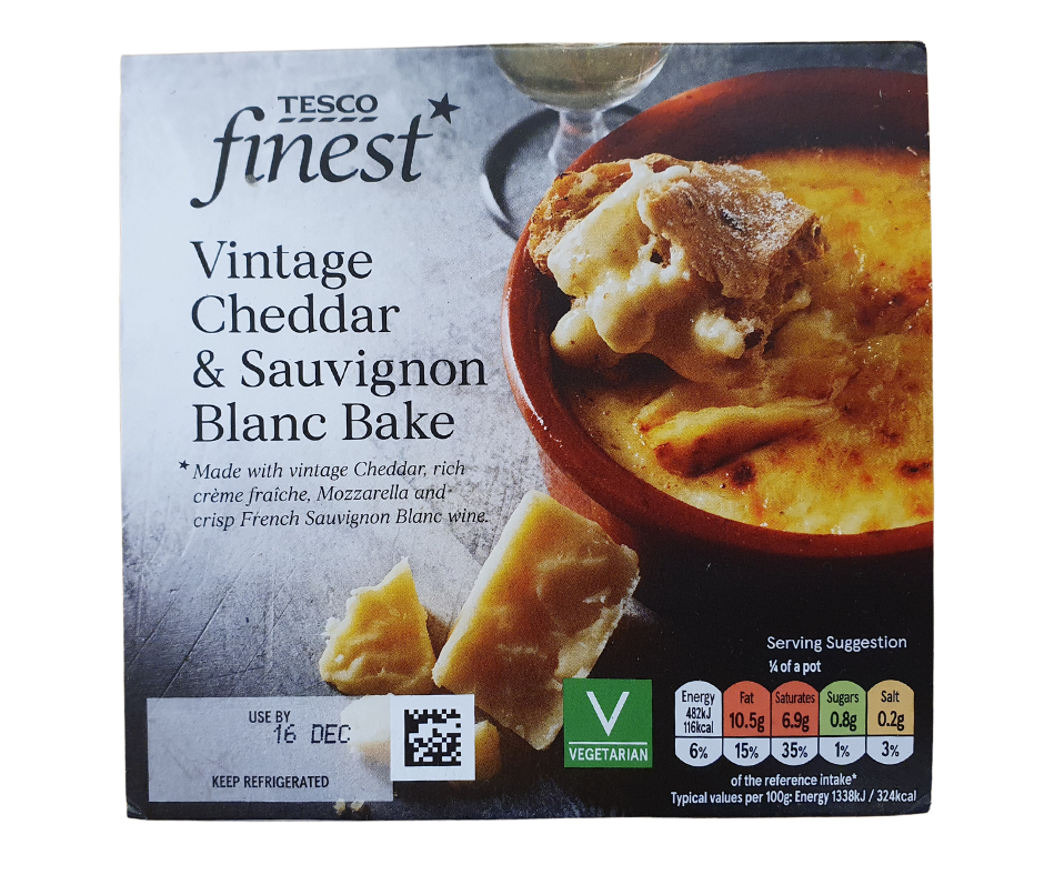 Tesco Finest Cheddar & Mozzarella Bake