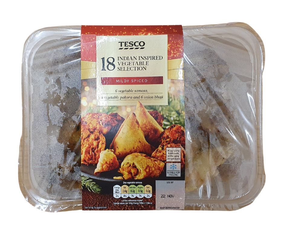 Indian Vegetable Starter Selection