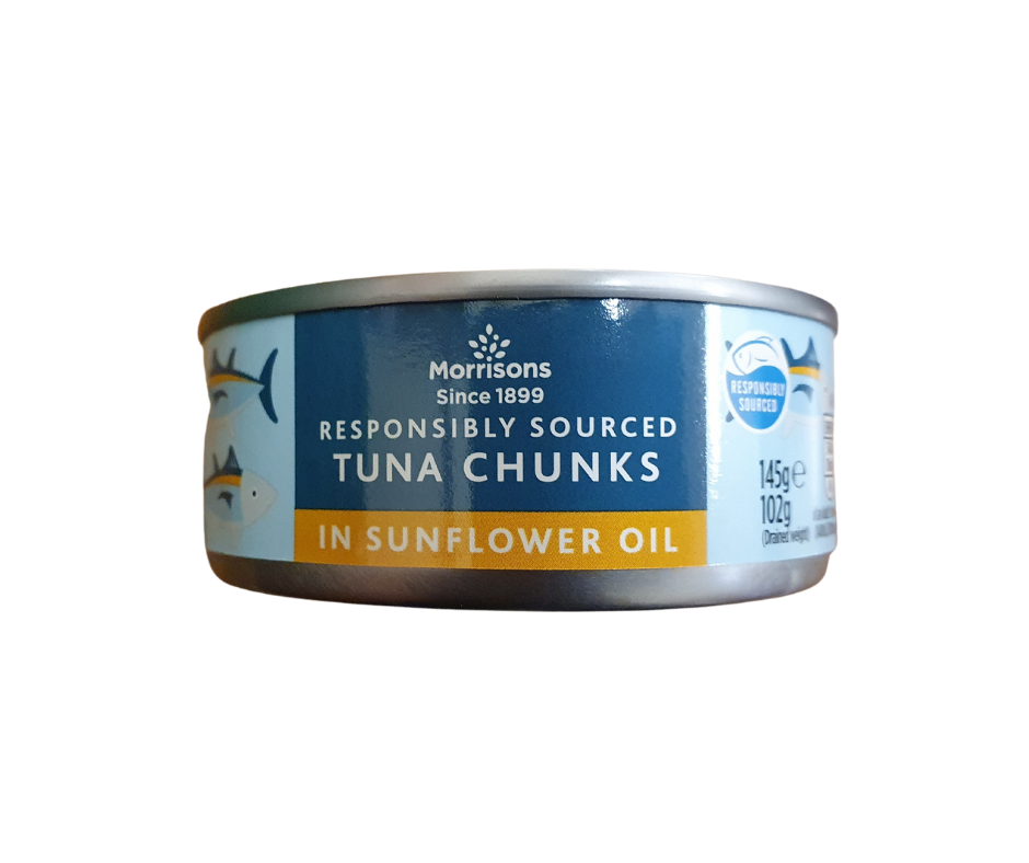 Morrisons Tuna Chunks In Sunflower Oil 145g