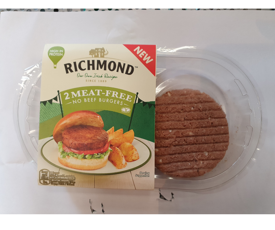 Richmond Vegan Meat Free Burgers (use by 4 April)