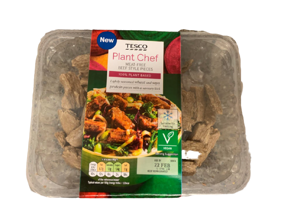 Plant Chef Meat Free Beef Style Pieces 200G