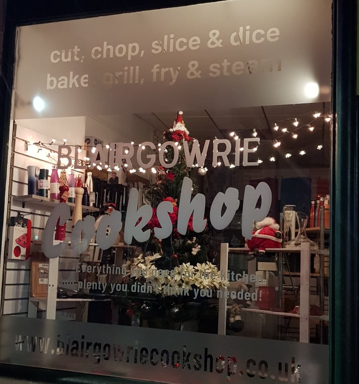 Blairgowrie Cookshop - Window