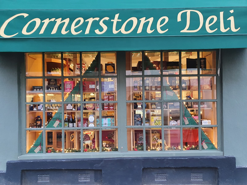 Cornerstone Deli - Window