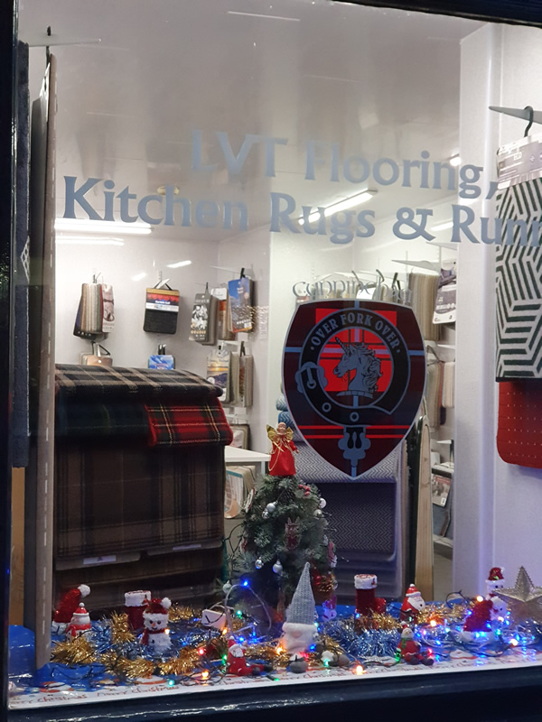 Cunningham Carpets - Window 2